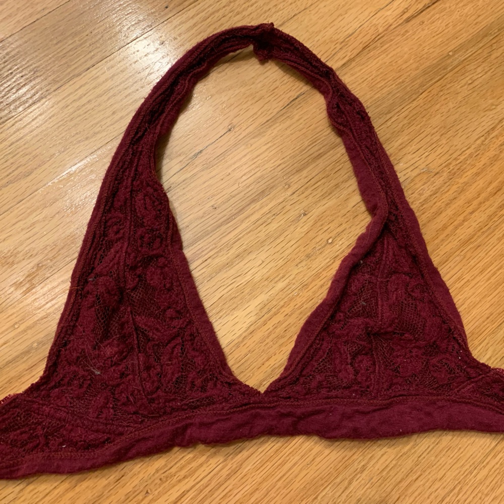 Urban Outfitters Red Lace Bralette Size Small Out from Under